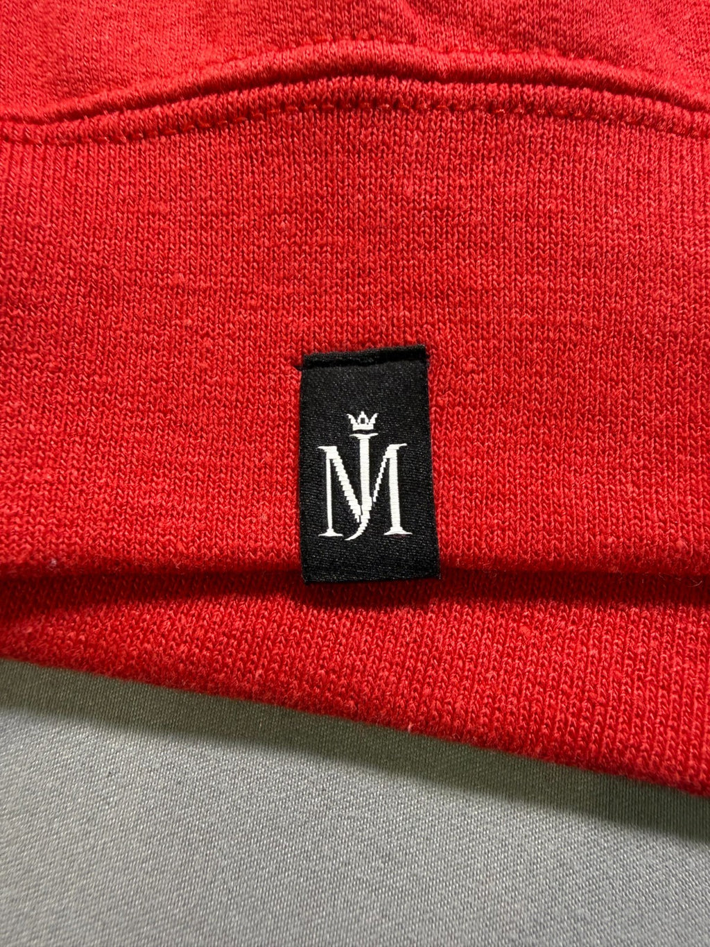 Michael Jackson Thriller 40 Crewneck Fleece Sweatshirt Men's 2XL Red 100% Cotton