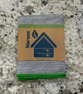 NEW Norwex Bamboo Multipurpose Cloth, Graphite/Green with BacLock 13.8" x 13.8"