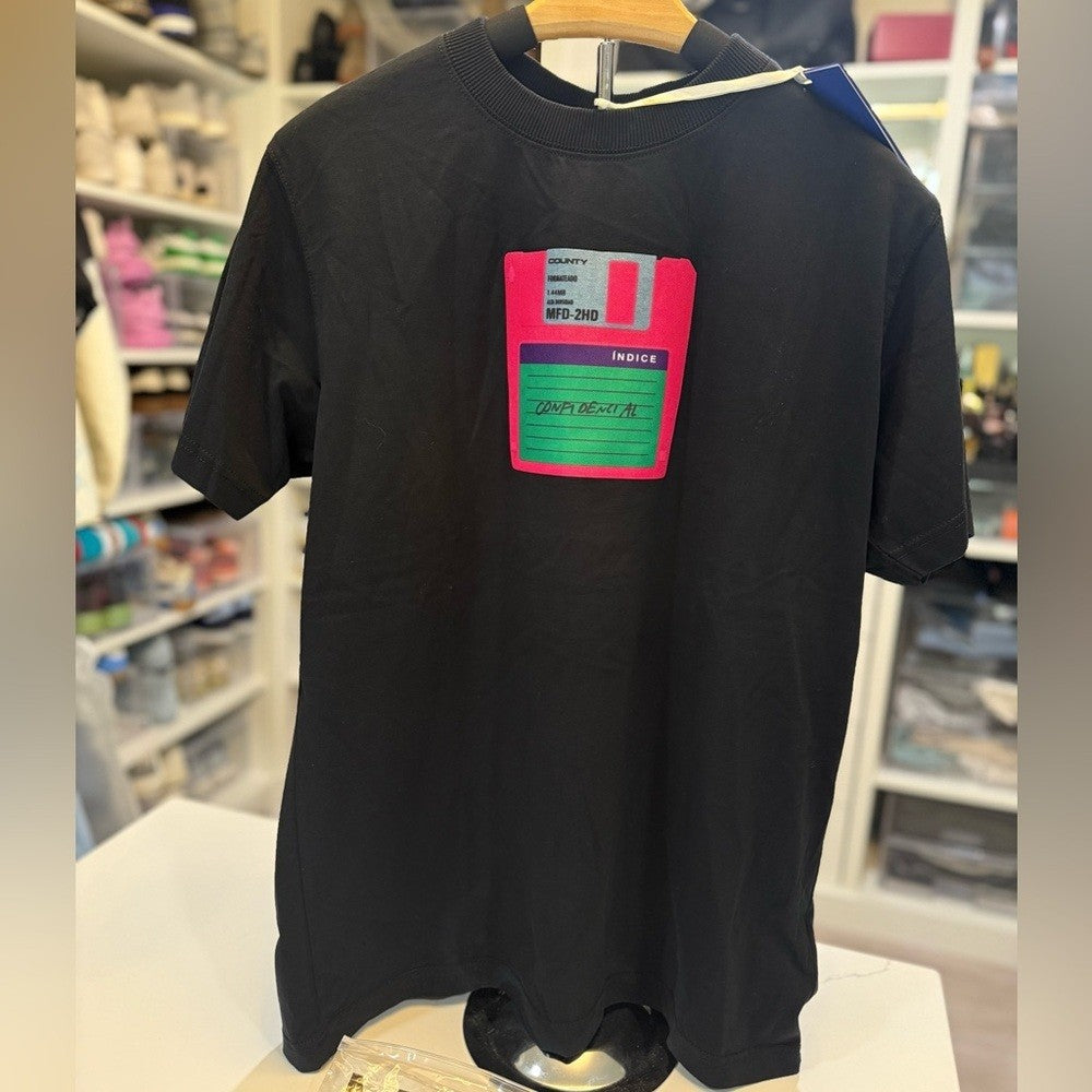 Marcelo Burlón - T-shirt floppy disk Design - New Small