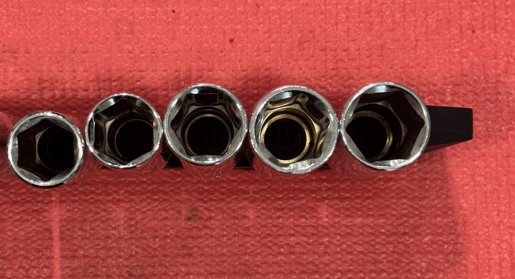 Pittsburgh Pro 67873, 10 PC CR-V Metric 6PT 1/2" Drive Deep Socket Set 10-19MM