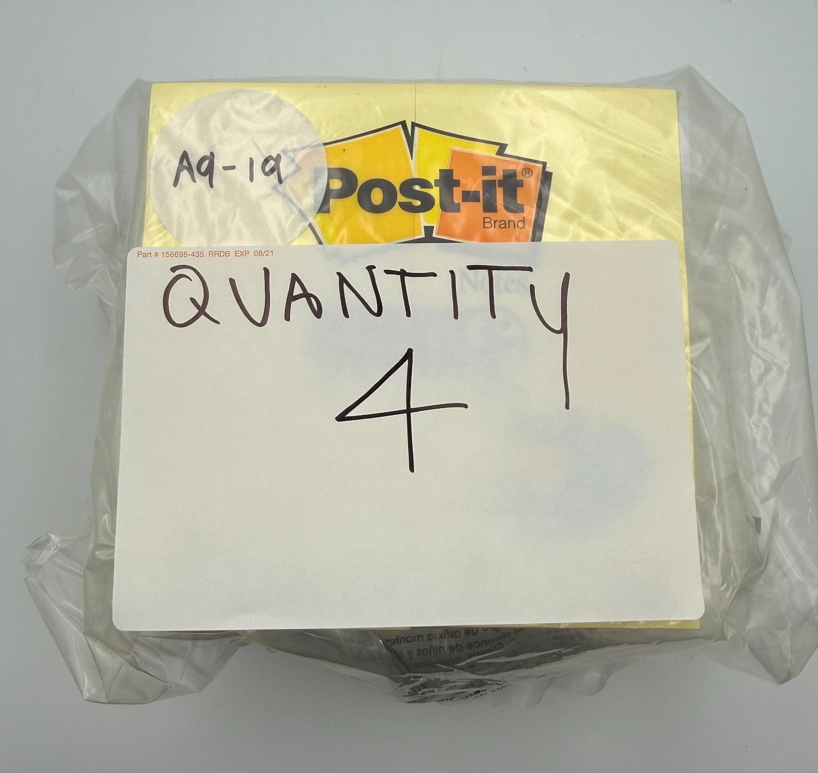 Post-it 654-24SSCY Super Sticky Notes Canary Yellow Value Pack 3in X 3in T 2160