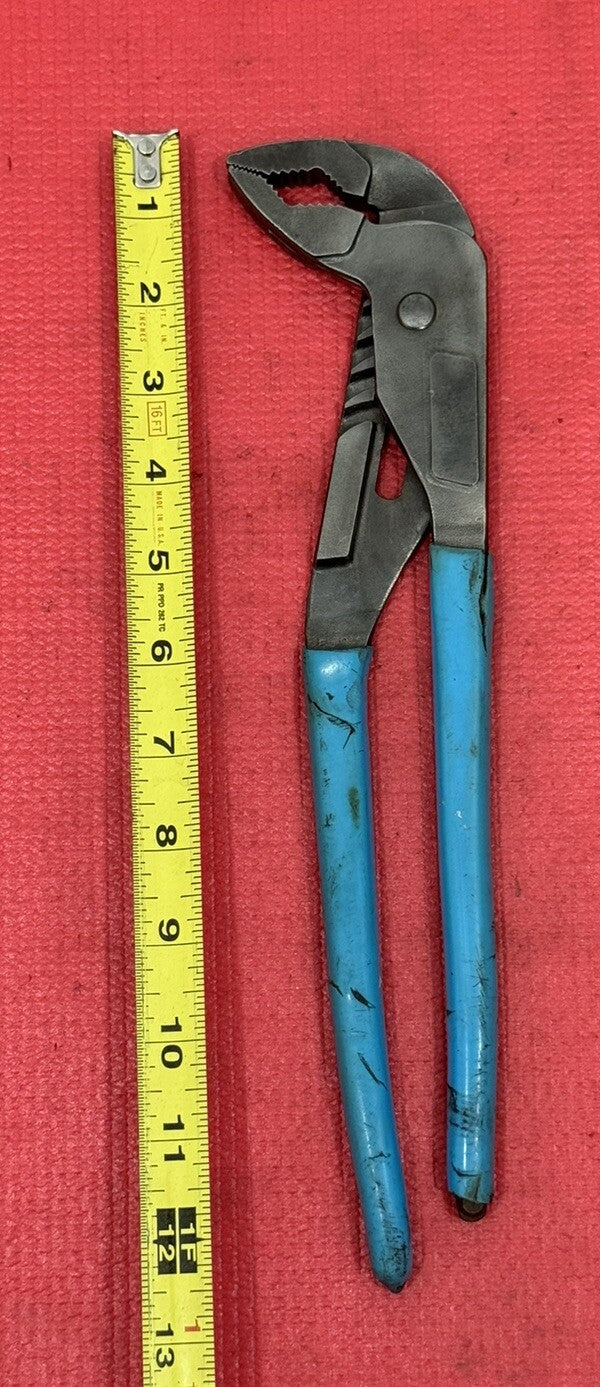 Channellock no. GL12  GripLock Tongue Groove Pliers Made in USA Channel Lock