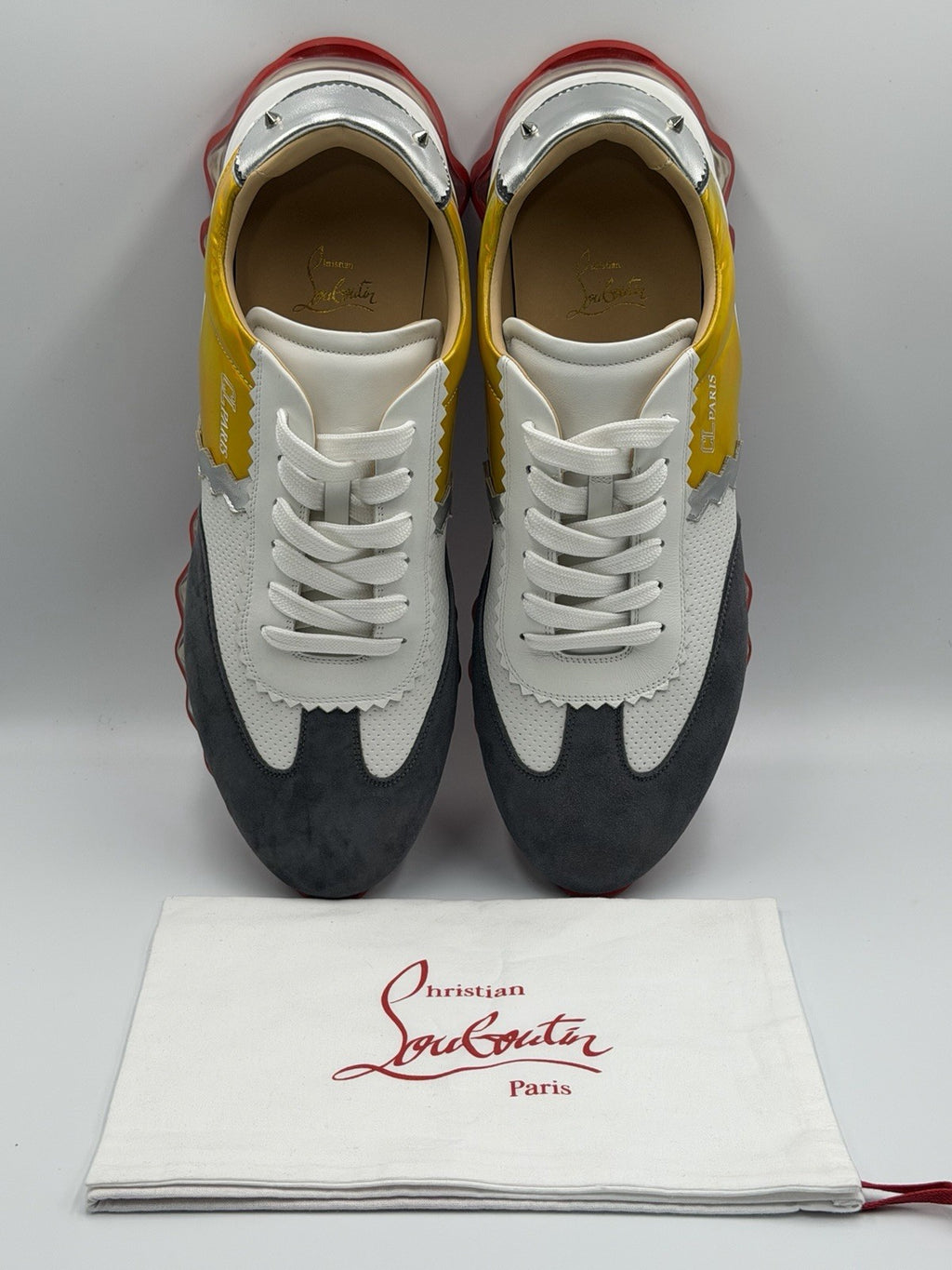 NEW Authentic Christian Louboutin Loubishark Men's Size 46 EU; 13 US