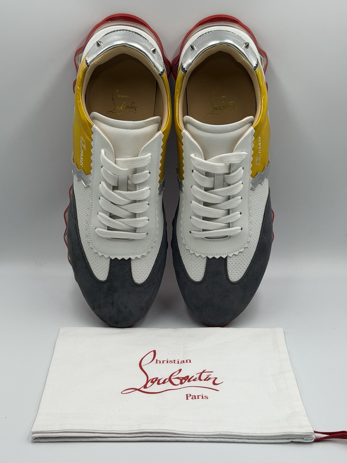 NEW Authentic Christian Louboutin Loubishark Men's Size 46 EU; 13 US