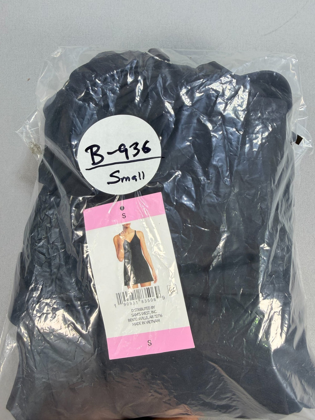 NWT Land’s End Tulip Wrap Swim Dress Women's Small Black Wide Strap Sleeveless