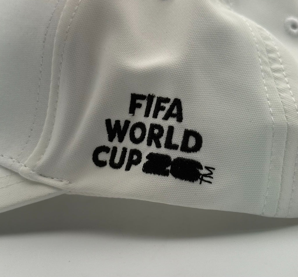 Licensed FIFA World Cup 2026 Soccer Hat Men White Sports Flex Fit Cap New