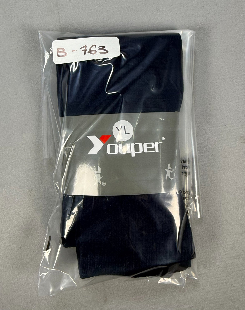 NEW Youper Youth Large YL Navy Blue Over Calf Long Baseball Softball Socks