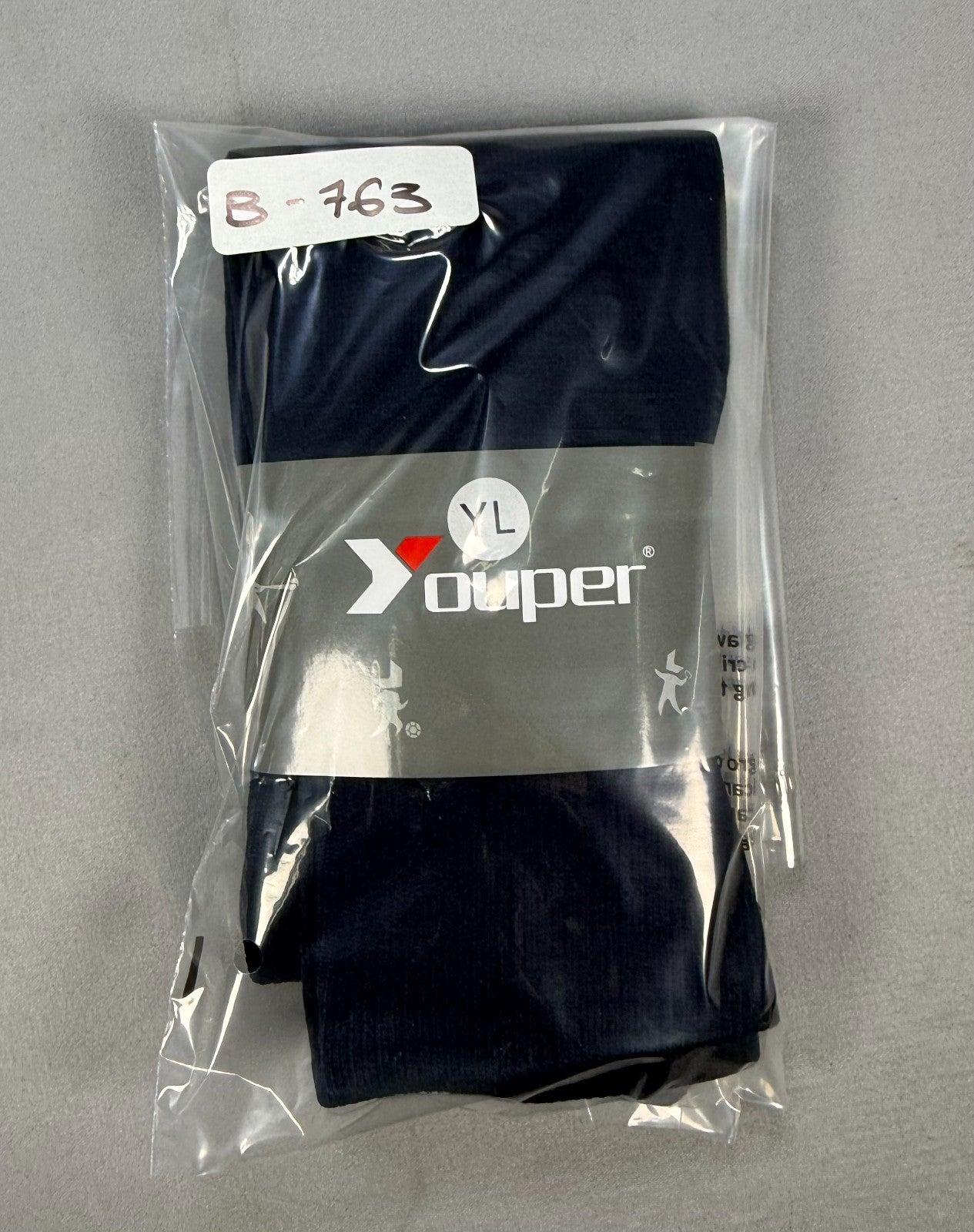 NEW Youper Youth Large YL Navy Blue Over Calf Long Baseball Softball Socks