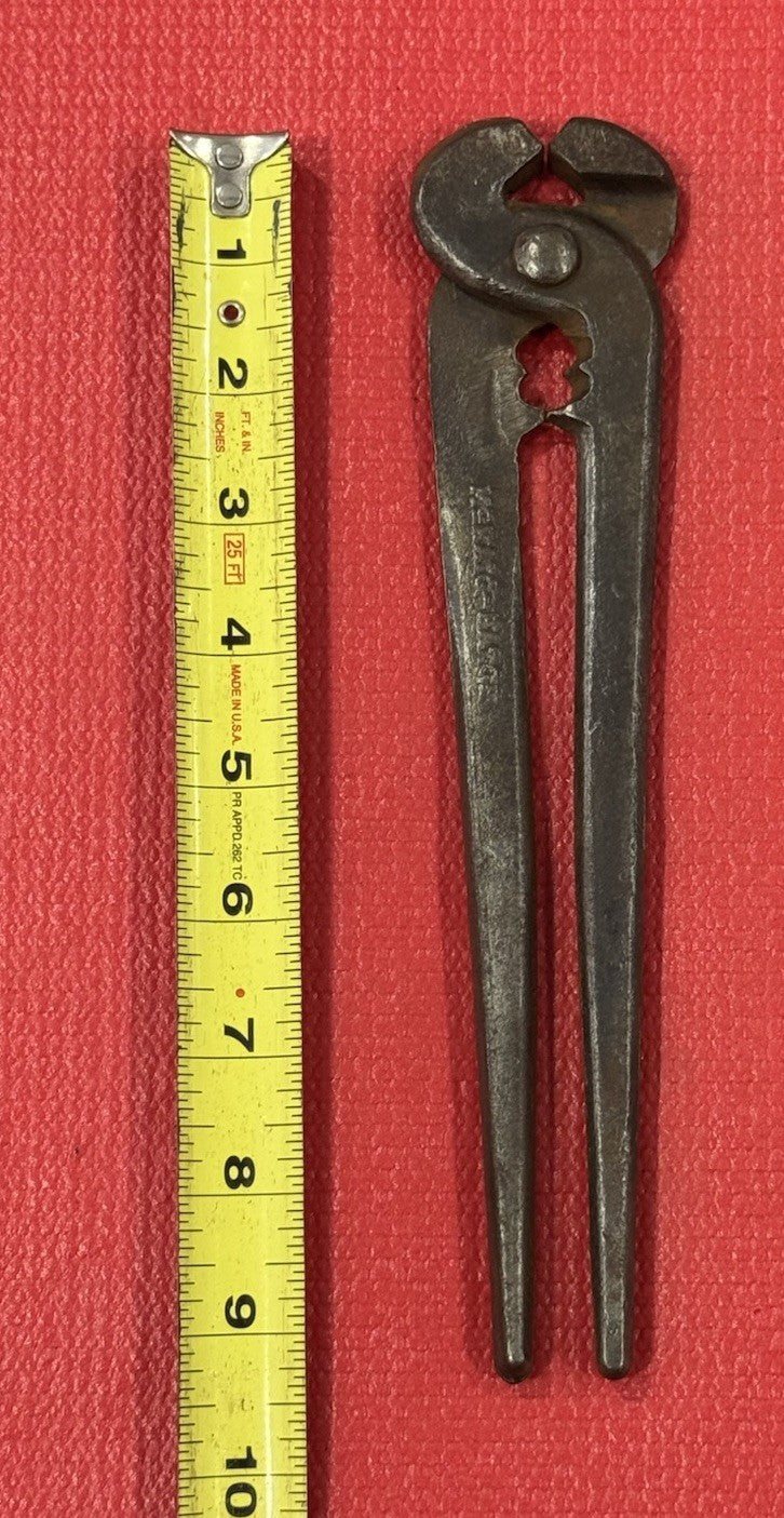 ANTIQUE Vintage MCKAIG-HATCH Truck Tire Chain Cross Bar Pliers /Nippers USA Tool