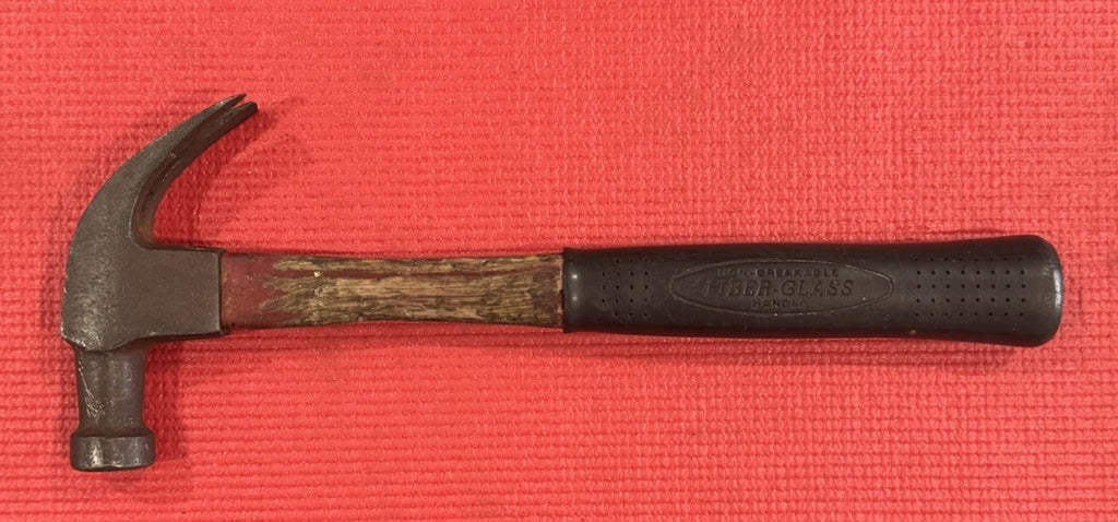 Vintage Plumb No FA16 Permabond Fiberglass Handle 16oz Claw Hammer Made In USA
