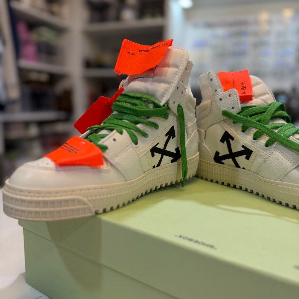Off-White Off Court Sneakers - Virgil Abloh high tops NEW - SIZE 7.5