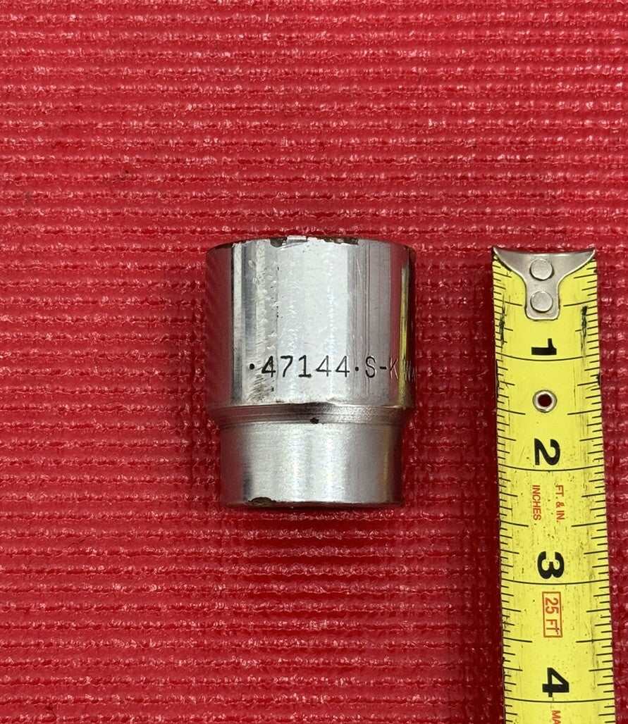 S-K Wayne Tools 47144 1-3/8" Sae 3/4" Drive 12 PT Socket Made in USA