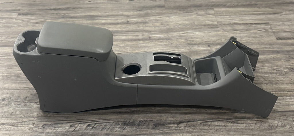2005-09 TOYOTA TACOMA OEM FLOOR CENTER CONSOLE ASSEMBLY W/ TRIM LID GRAY GENUINE