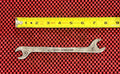 Antique PLOMB Tappet Wrench LOS ANGELES U8510  5/8" Combination 17/32" RARE 20s