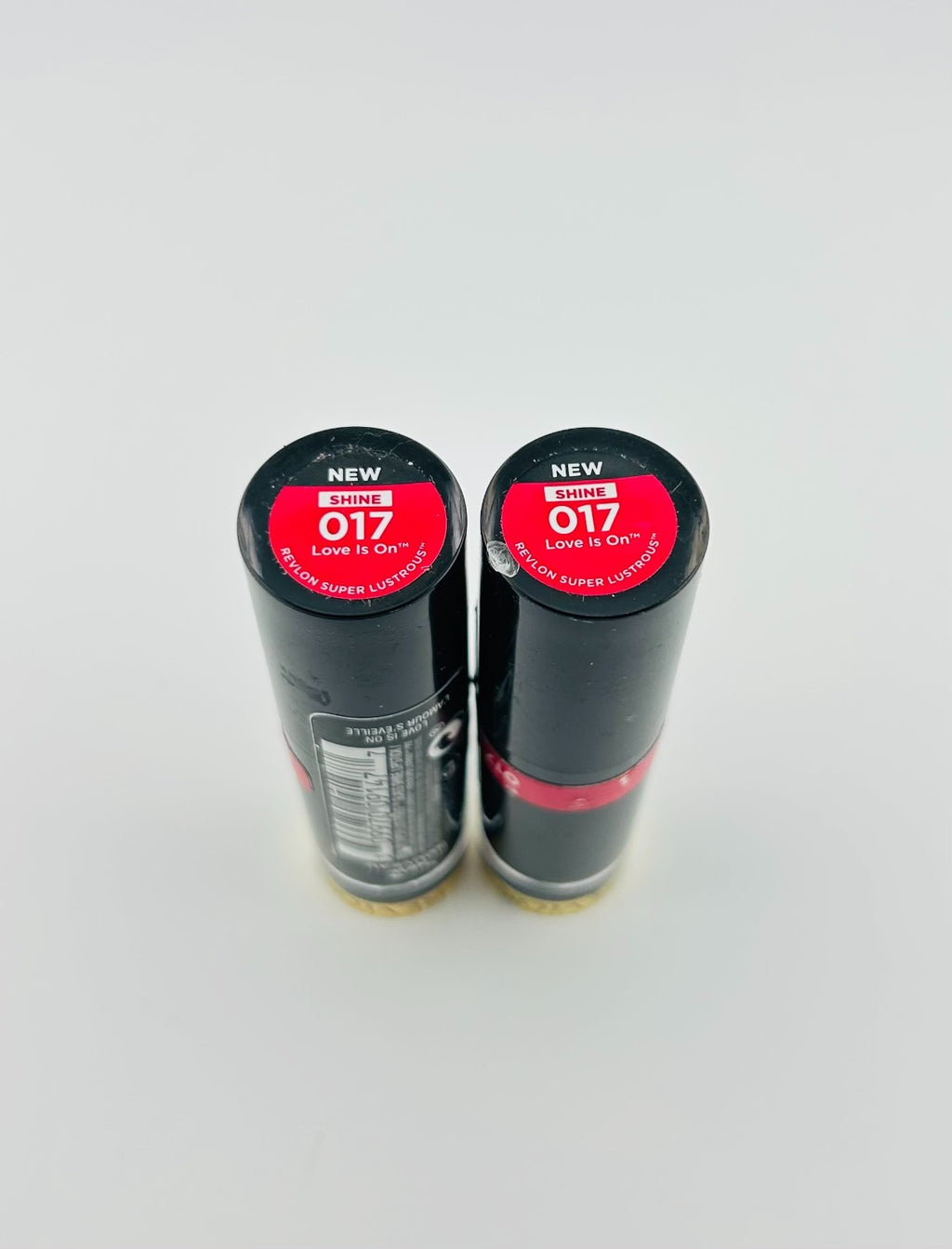 Revlon Super Lustrous Glass Shine Lipsticks #017 Love Is On - Pack of 2