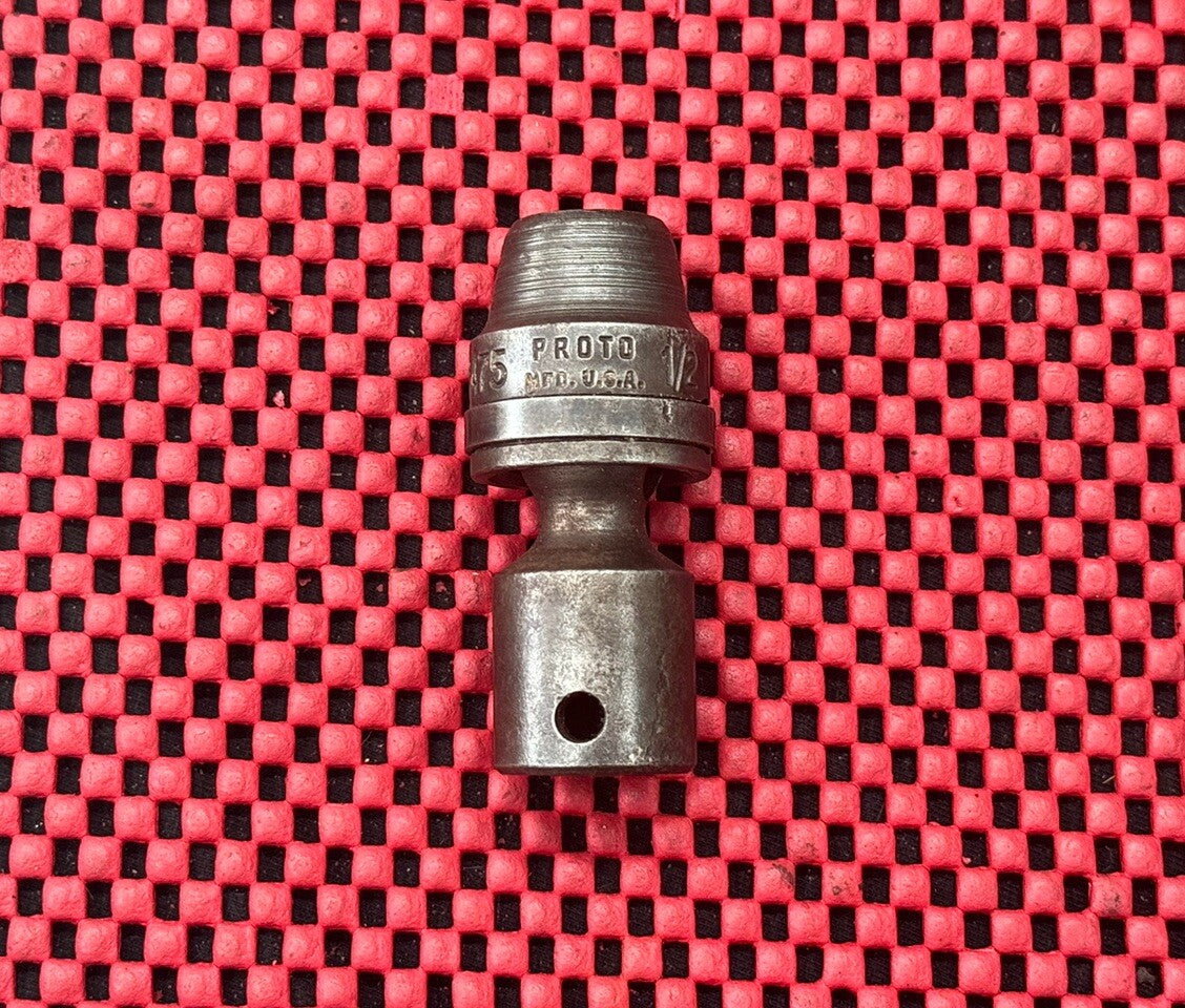 Proto 7475, 1/2” 6 Point Flex Joint Impact Socket 1/2” Drive Made In USA M8