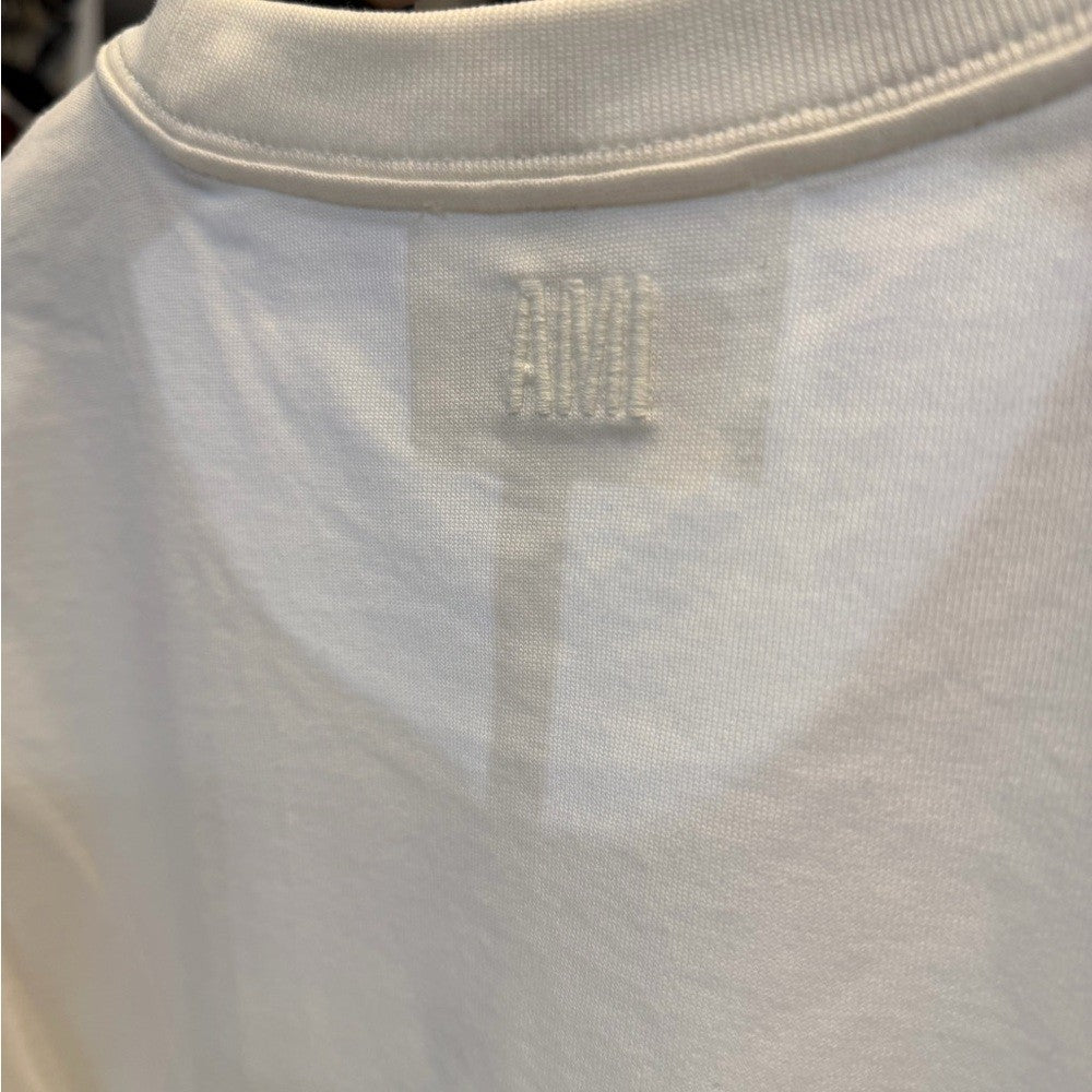 Ami Paris Off-white Shirt short sleeve NEW