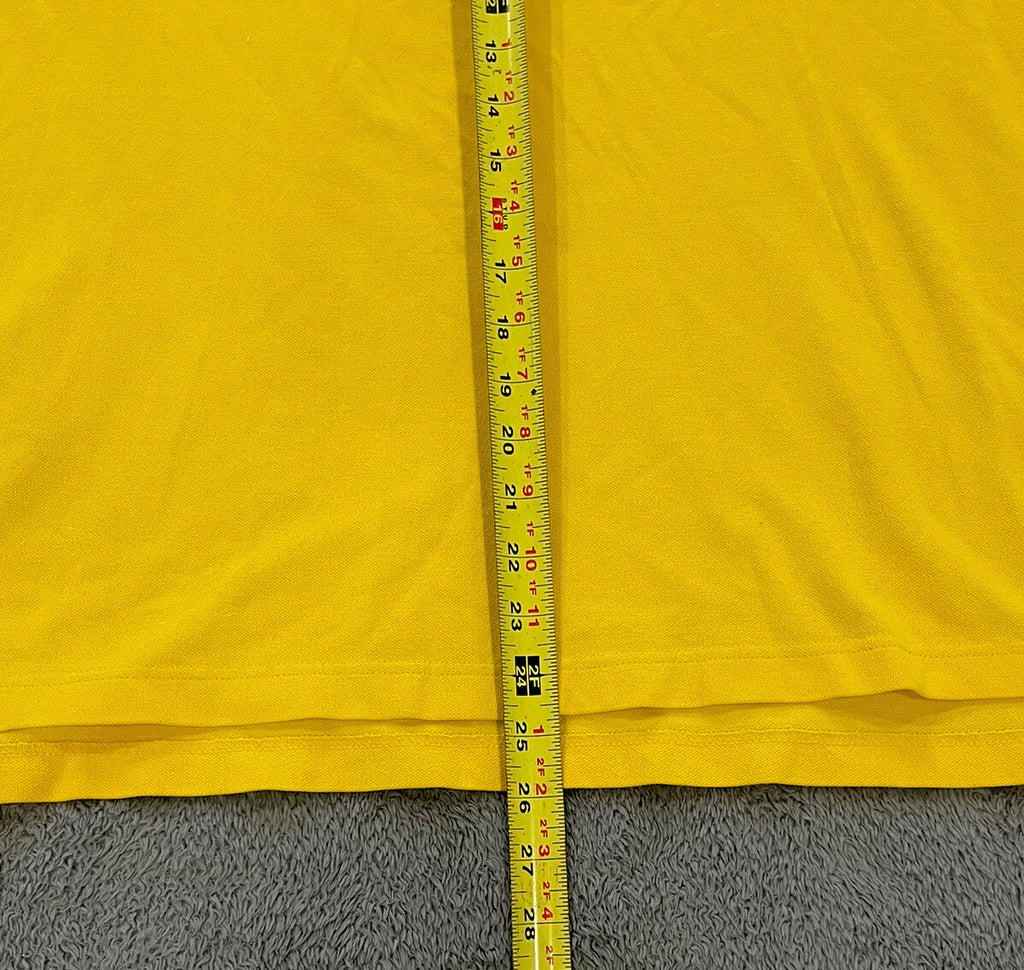 Vintage Tommy Hilfiger athletic gear Yellow Vintage Polo Shirt Men's Size XL