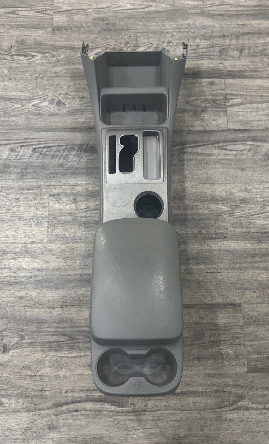 2005-09 TOYOTA TACOMA OEM FLOOR CENTER CONSOLE ASSEMBLY W/ TRIM LID GRAY GENUINE