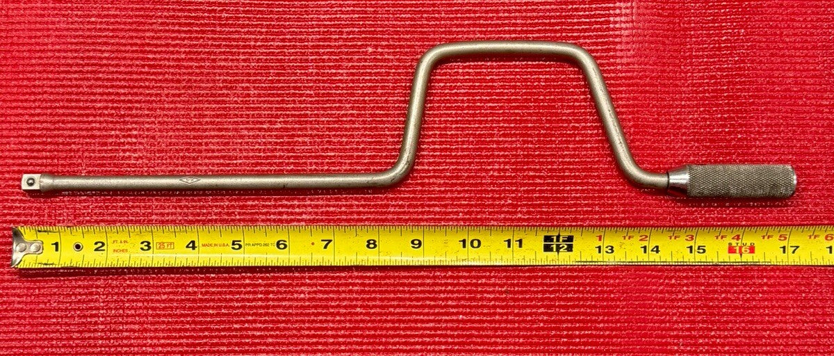 Vintage S-K Tools 45181, 3/8" Drive Diamond Logo Speed Handle Wrench Made in USA