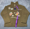 Disney Chip N Dale Freeze Sherpa Fleece Soft Mock Neck Pullover Women's 2XL