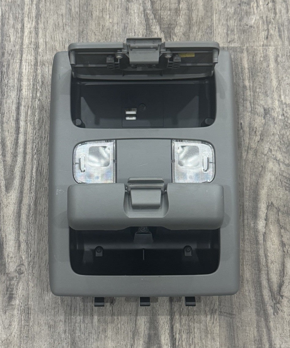 2005-2011 TOYOTA TACOMA OEM Overhead Dome Console Map GRAY W/O COMPASS GENUINE