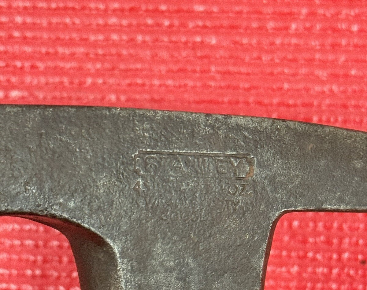 Vintage Stanley 30 OZ, Brick Layers Mason 11" Hammer Made in USA