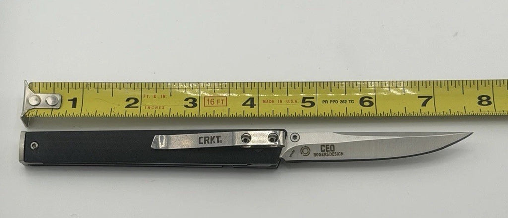 CRKT 7096K CEO Richard Rogers Design EDC Liner Lock Folder Vintage Collectible