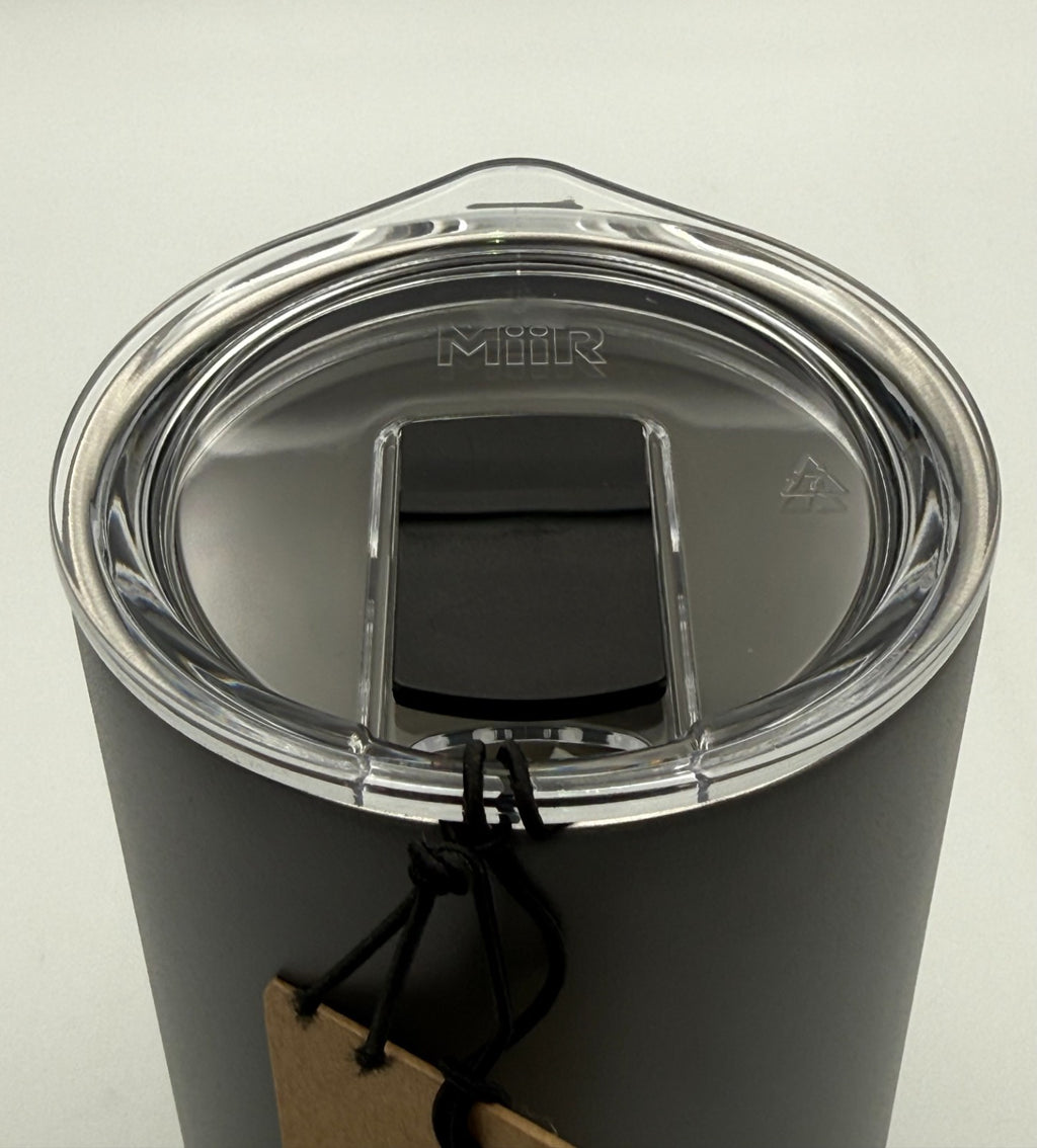 New MiiR Camp Cup Insulated Stainless Steel Mug Tumbler Gray Basal - 20oz