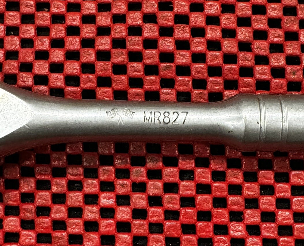 MR827 Double Flag Logo Quick Release Ratchet 3/8”Drive Extremely Rare!!