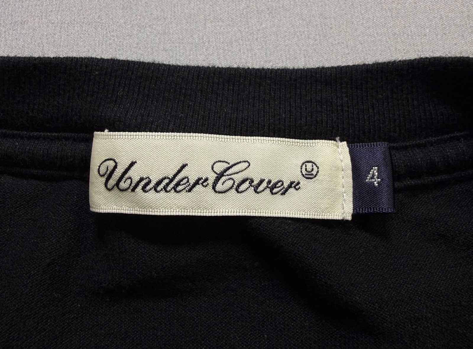 NWT Undercover Propaganda Graphic T-Shirt Men's 4 Black Short Sleeve Pullover