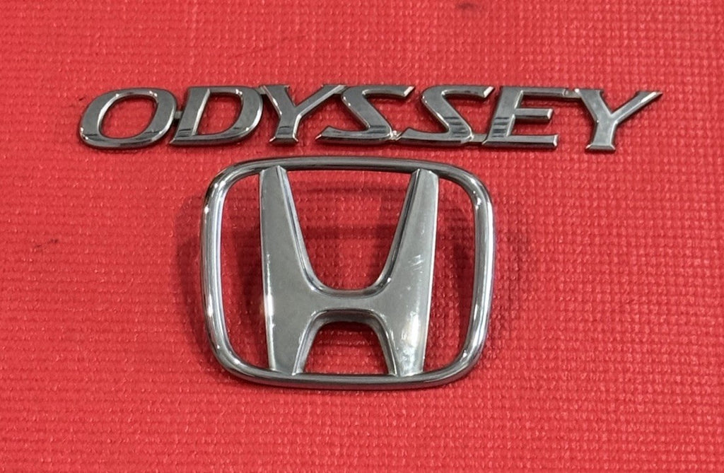 2005-2010 Honda Odyssey Tailgate Emblem Set Lift Gate Logo Badge OEM GENUINE