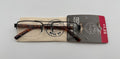 ICU Eyewear Dr Dean Edell Tech Reading Glasses 1.25 Magnification Titanium Frame