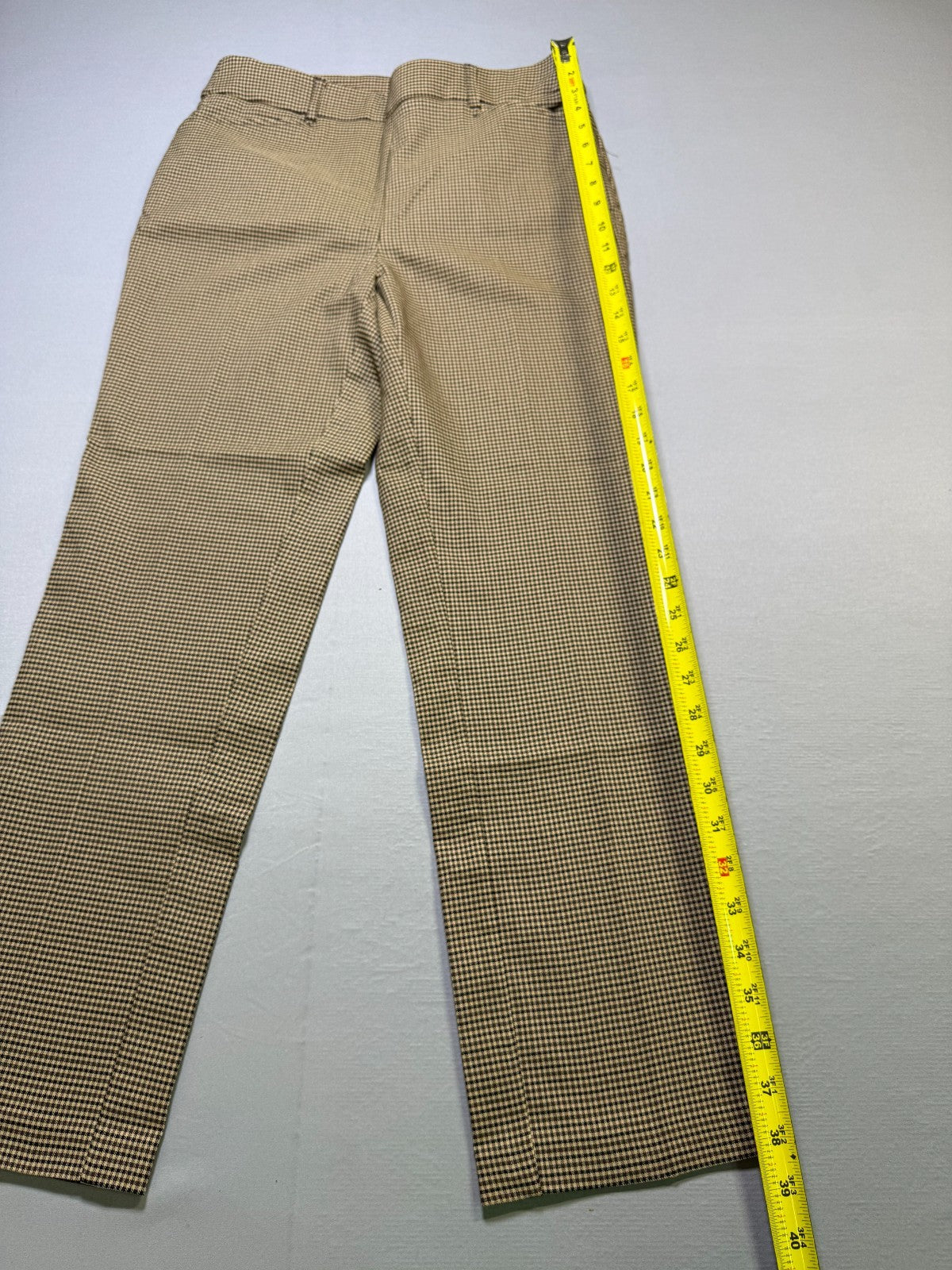 Rafaella Pull-on Pockets Slim Straight Leg Stretch Pants Women's 10 Khaki