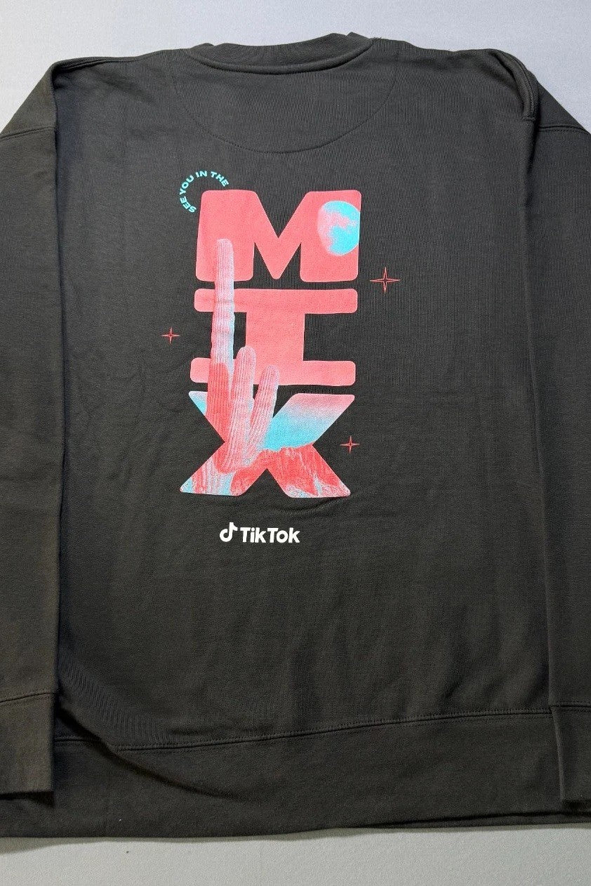 NWT TikTok See You In The Mix T-Shirt Men's XL Black Graphic Print Short Sleeve