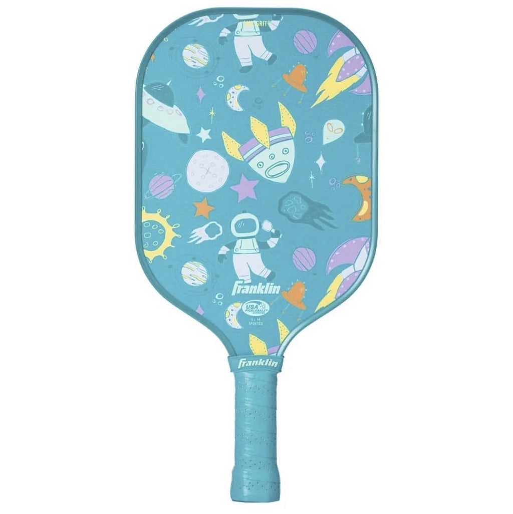 New Franklin Youth Pickleball Paddle Outer Space Polymer Core Leo Chun Racquet