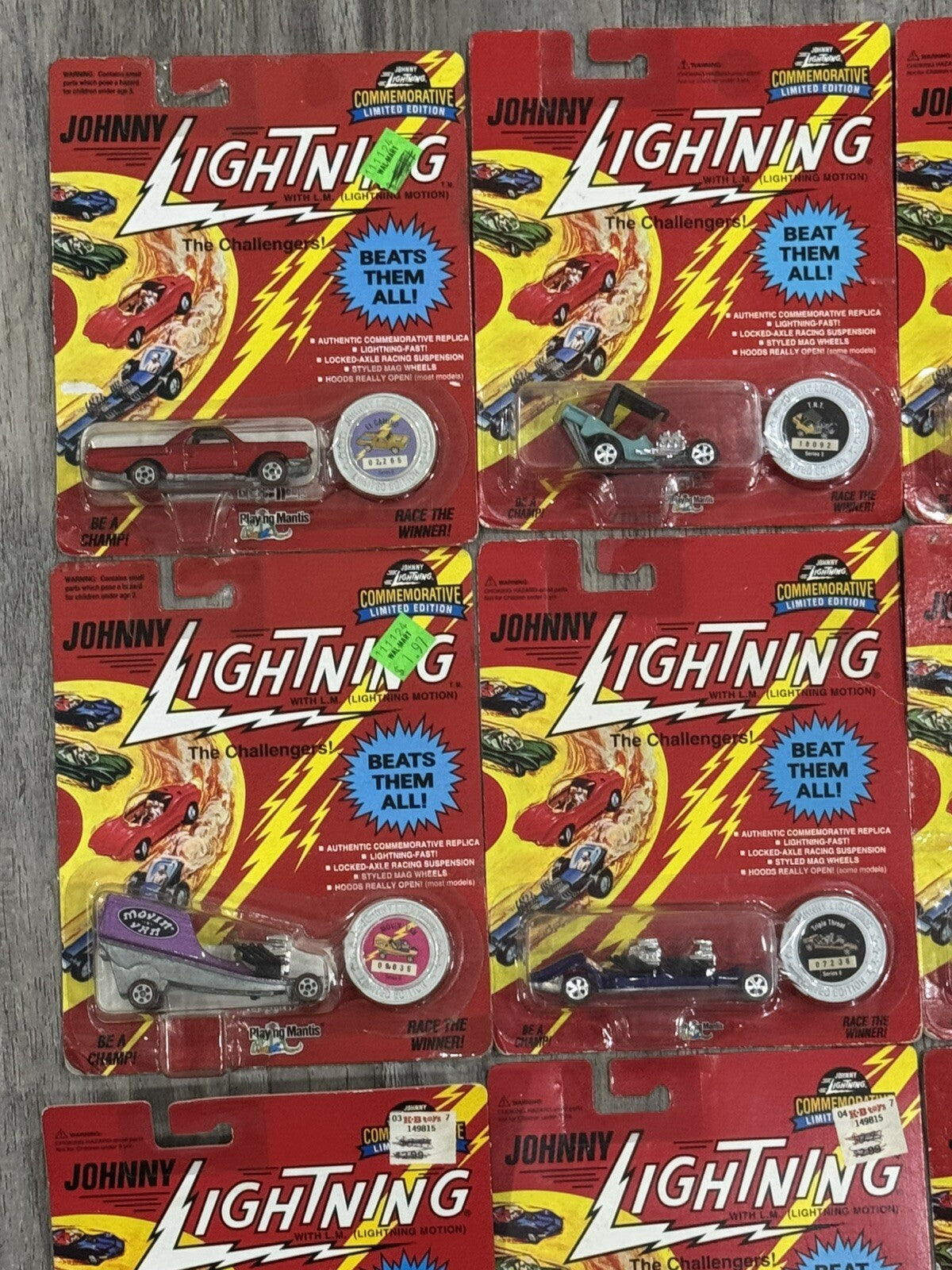 Johnny Lightning Commemorative Series NEW 1994 1995 -SET of 19Pc Limited Edition