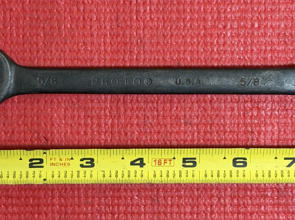 Proto professional 1220B combination wrench 5/8" 12pt Black Oxide Made in USA