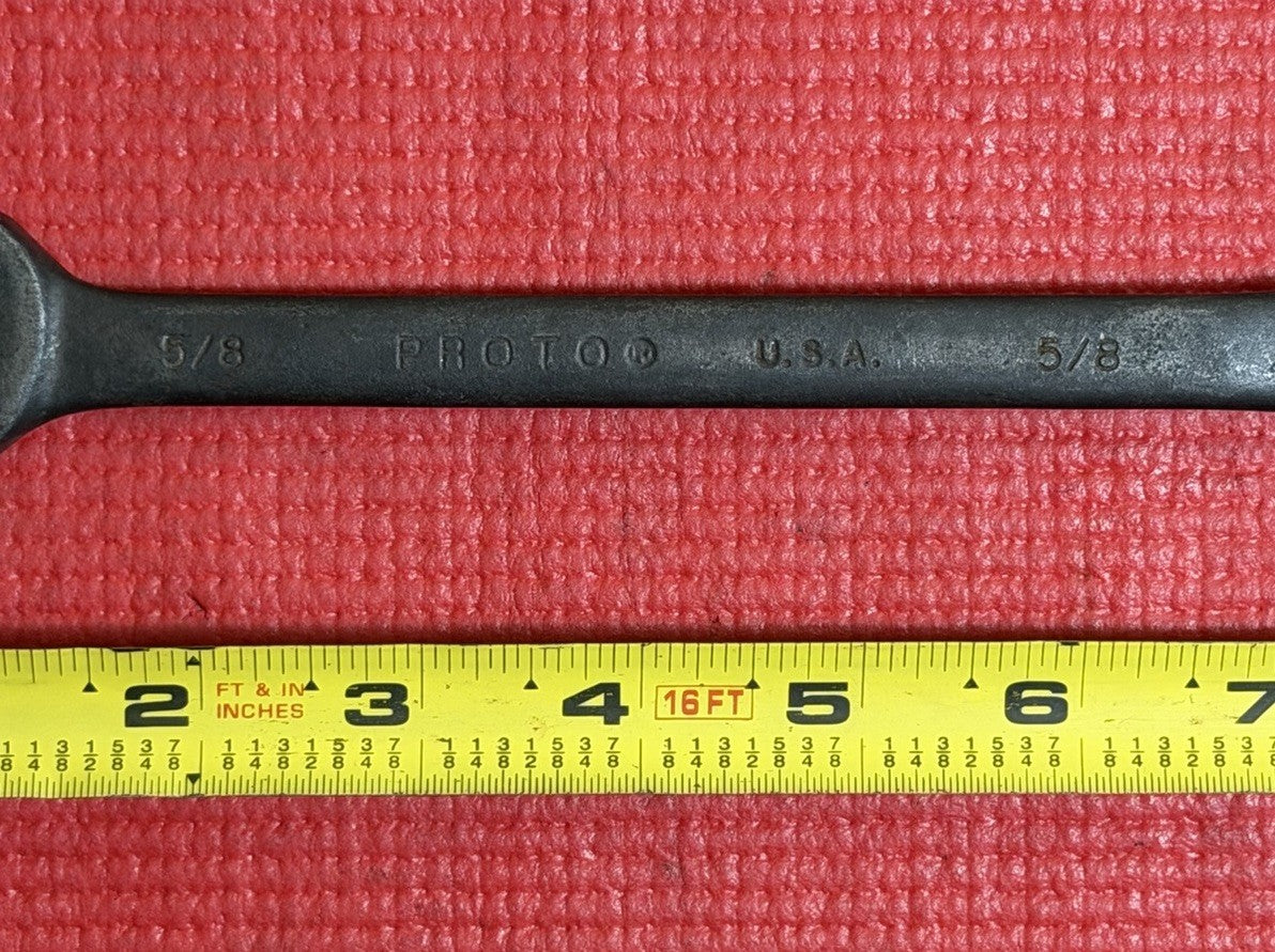 Proto professional 1220B combination wrench 5/8" 12pt Black Oxide Made in USA