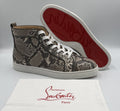 Christian Louboutin Louis Orlato Flat Python Ghost Roccia Sneaker Sz 44 EU 11 US
