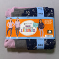 NWT Member's Mark My Favorite Leggings Girls (6/6X) Multicolor Preppy - 3-Pack