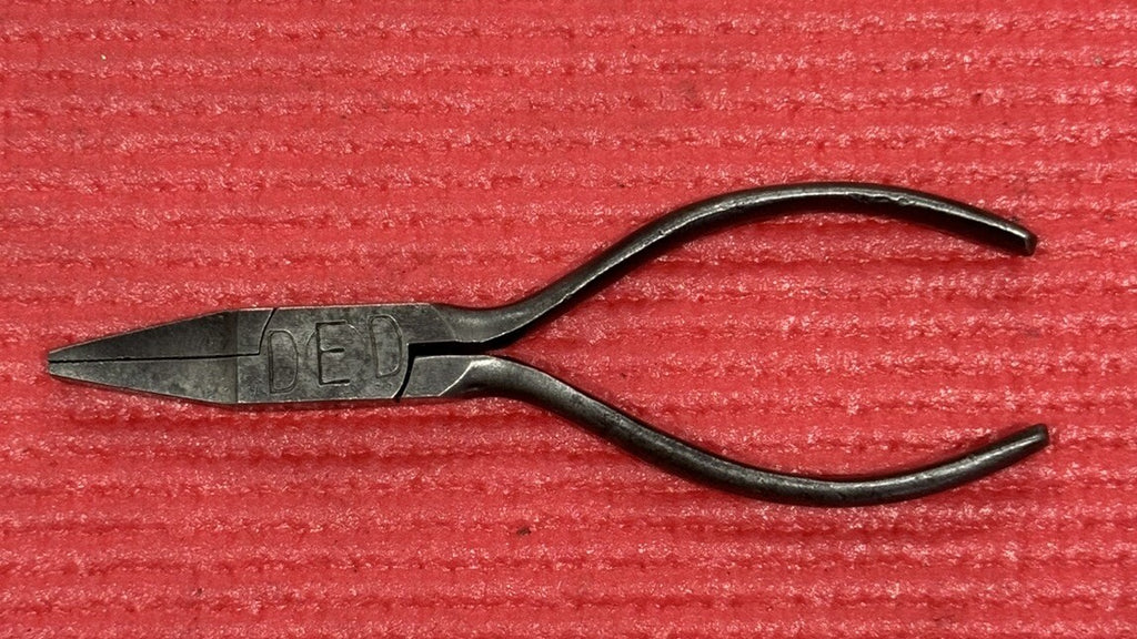 Vintage Red Devil No.20 Small Duckbill Pliers 4" long Made In USA Rare