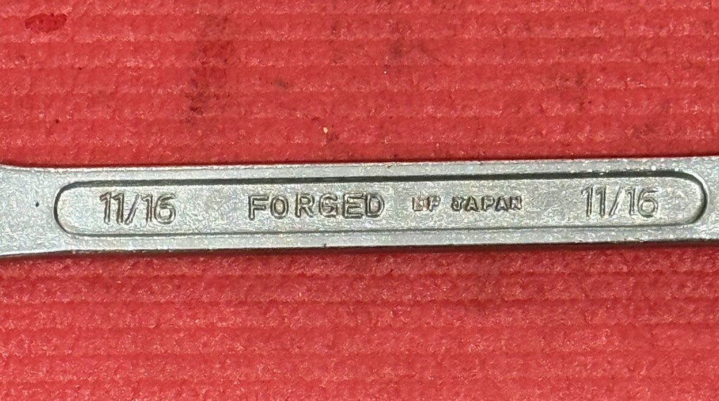 Vintage Sears 11/16" Combination Wrench 12 Point SAE Forged BF