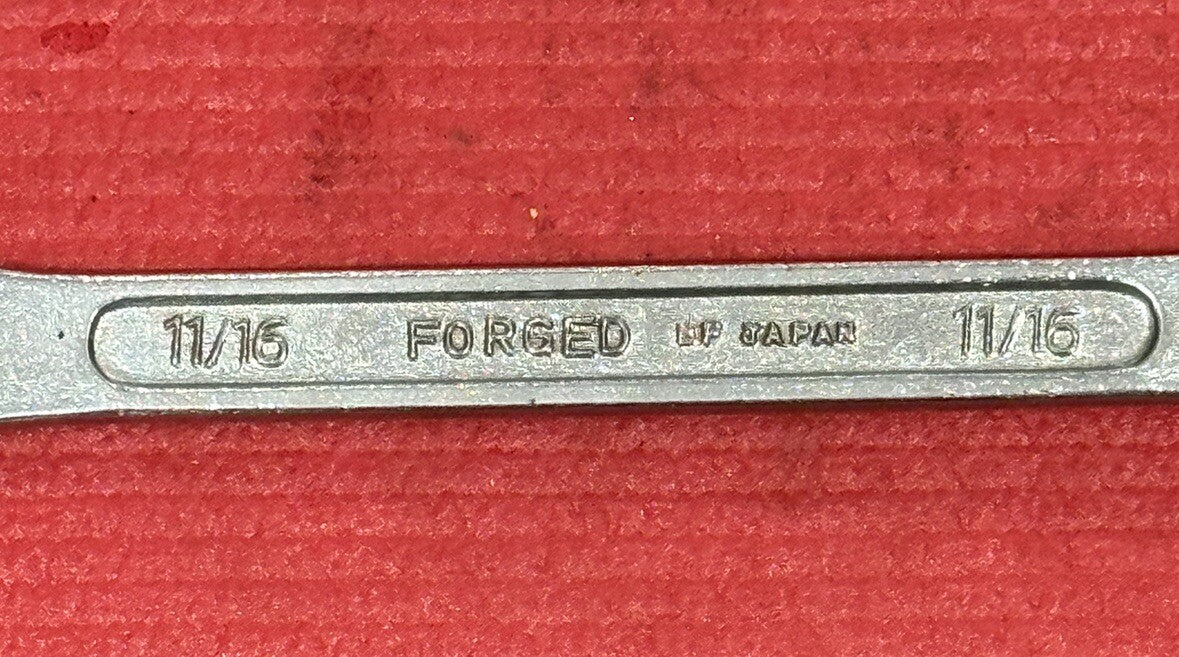 Vintage Sears 11/16" Combination Wrench 12 Point SAE Forged BF
