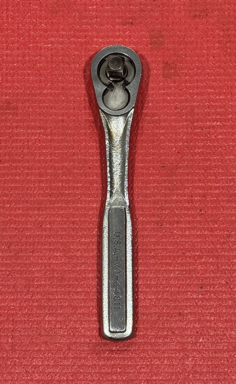 Vintage Craftsman VQ- 44811, 3/8" Drive Quick Release Ratchet Made in USA