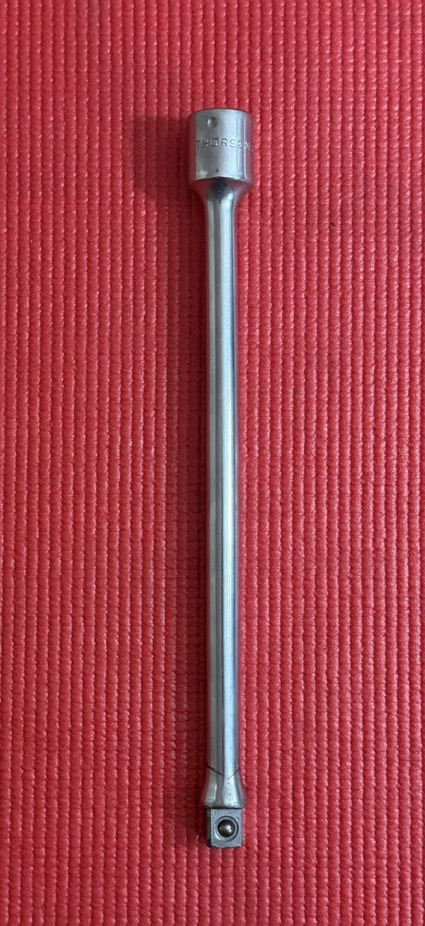 Vintage Thorsen Tools No. 57  10" Chrome Extension 1/2" Drive Made In USA