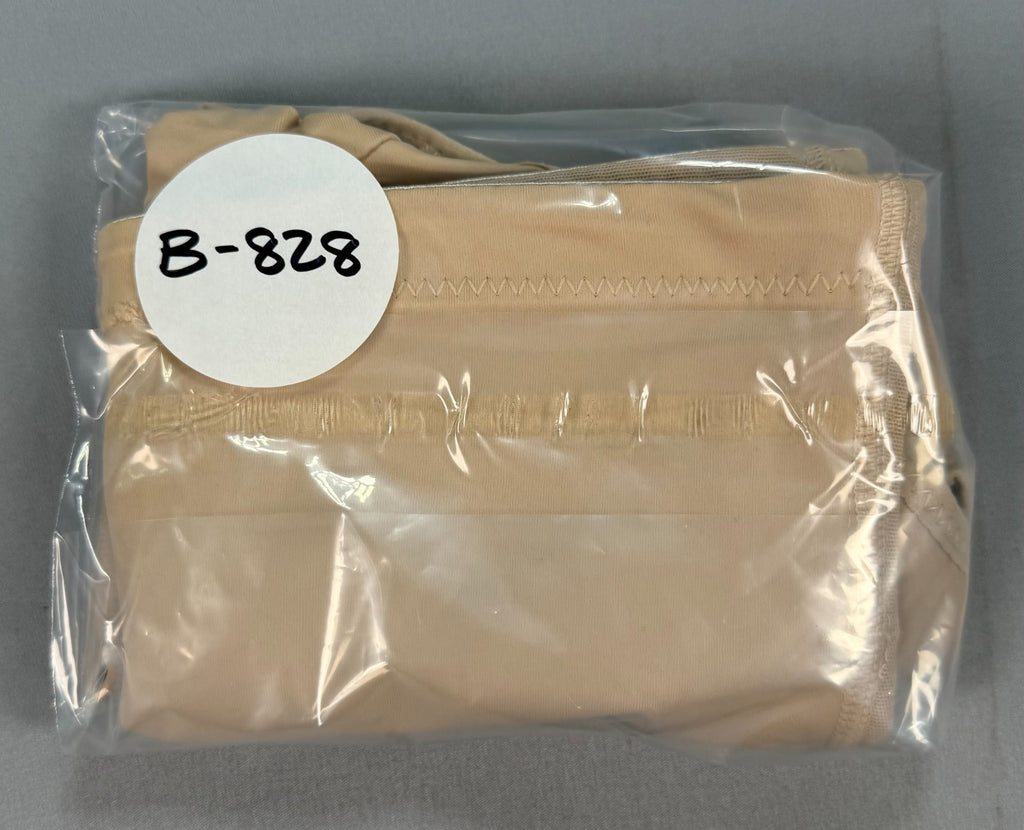 Women's High Waisted Shapewear Briefs Medium Beige Stretch Tummy Control Pantie