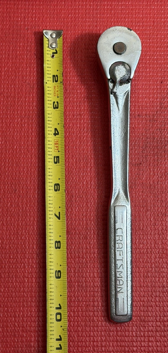 Vintage Craftsman V-44975 V Series 1/2" Ratchet With Oil Port Made In USA