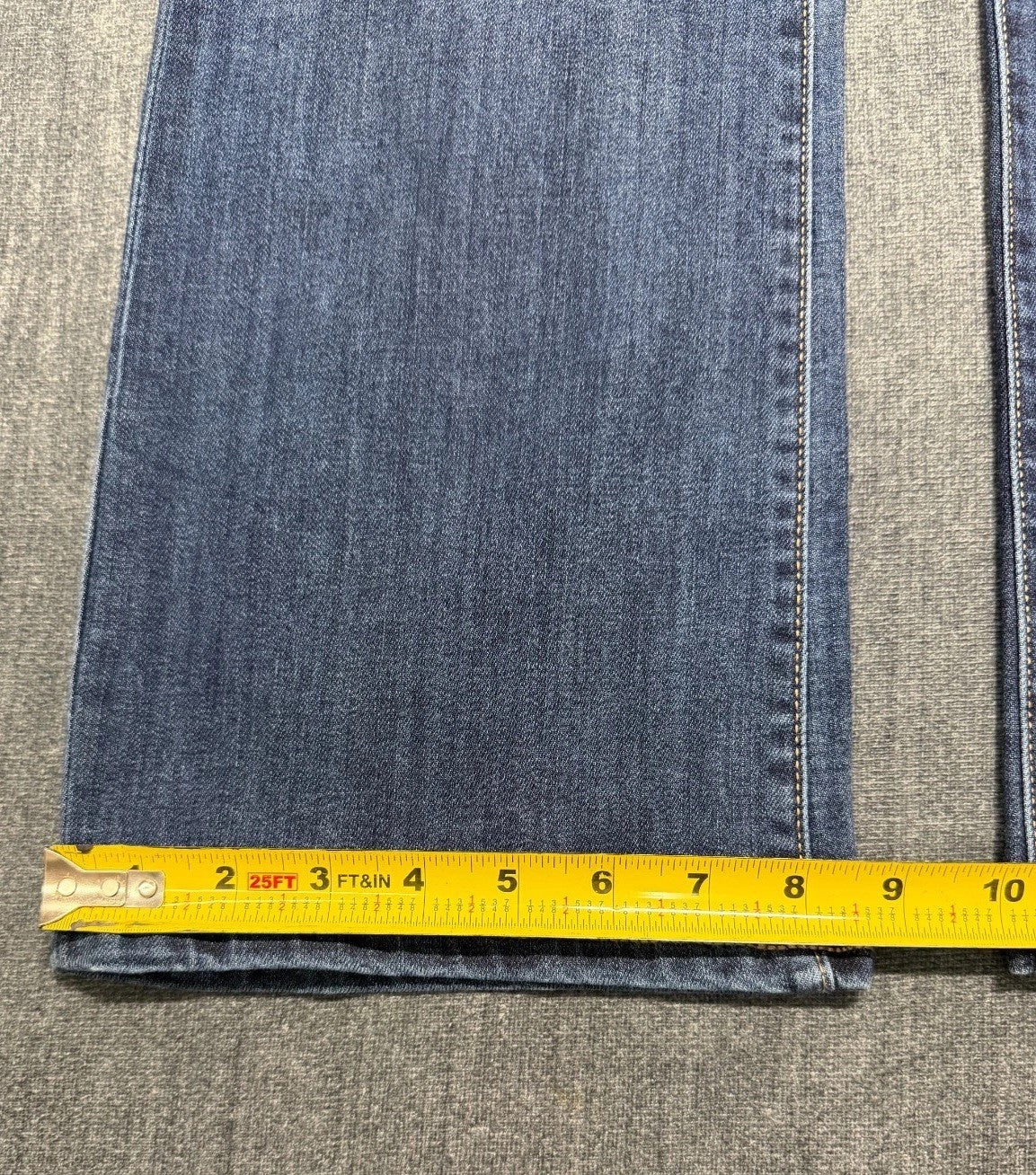 NWT Seven7 Dojo Flare Bootcut Jeans Women 10 Blue Denim High-Rise Casual Hipster