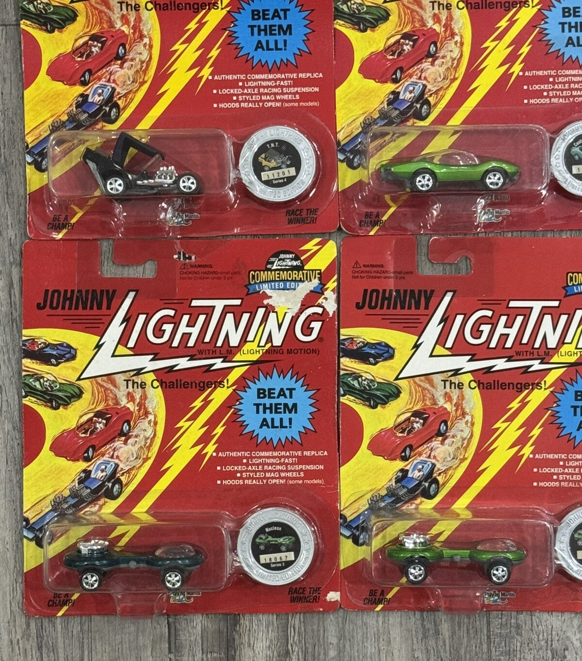 Johnny Lightning Commemorative Series NEW 1994 1995 -SET of 19Pc Limited Edition